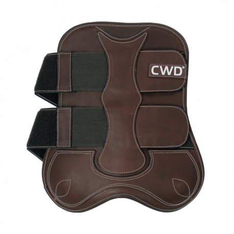 Velcro tendon boots with calfskin lining