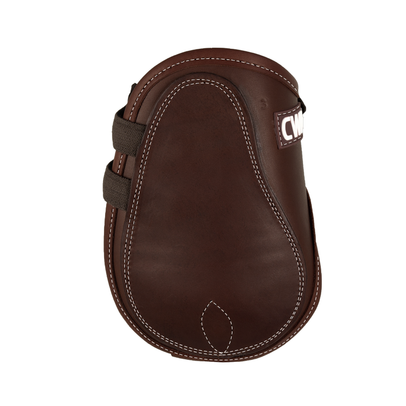 Equitation Buckle open hind boots with calfskin lining