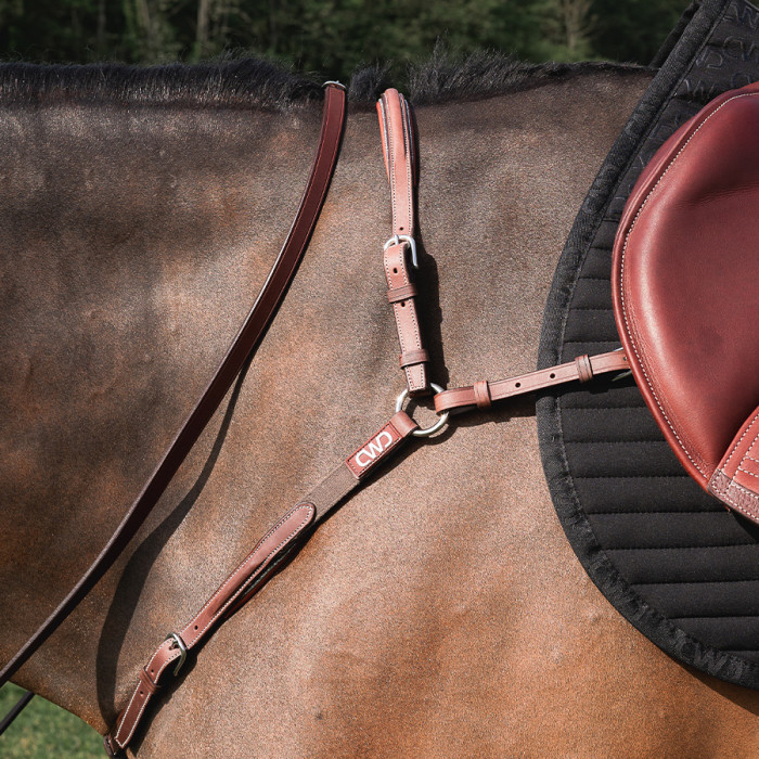 Raised adjustable bridge breastplate