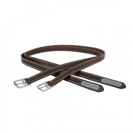 Nylon lined stirrup leathers Sport Color