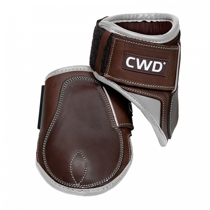 Sport Color velcro fetlock boots young horse with calfskin lining