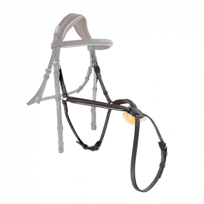 Sport Color padded raised figure 8 noseband