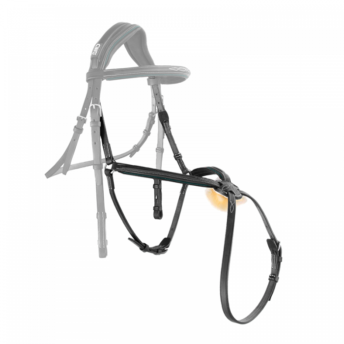 Sport Color padded raised figure 8 noseband