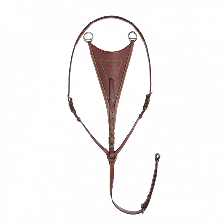 Martingale Debout W&H Gidden London – Pour Poney, Se Fixe à La Poitrine, Cuir