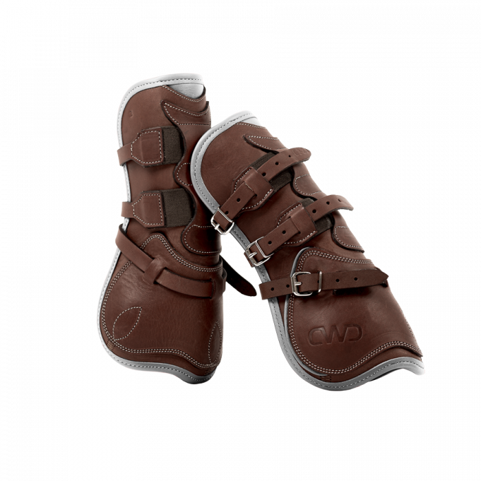 Sport Color buckle tendon boots with calfskin lining