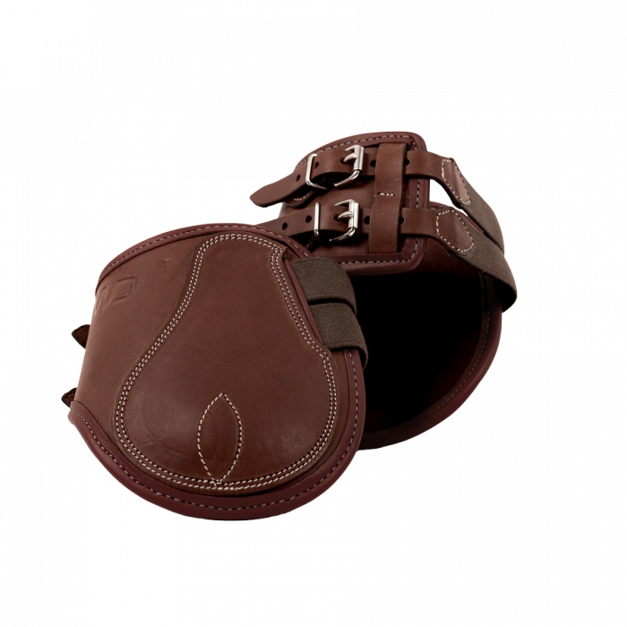 Equitation Buckle open hind boots with calfskin lining