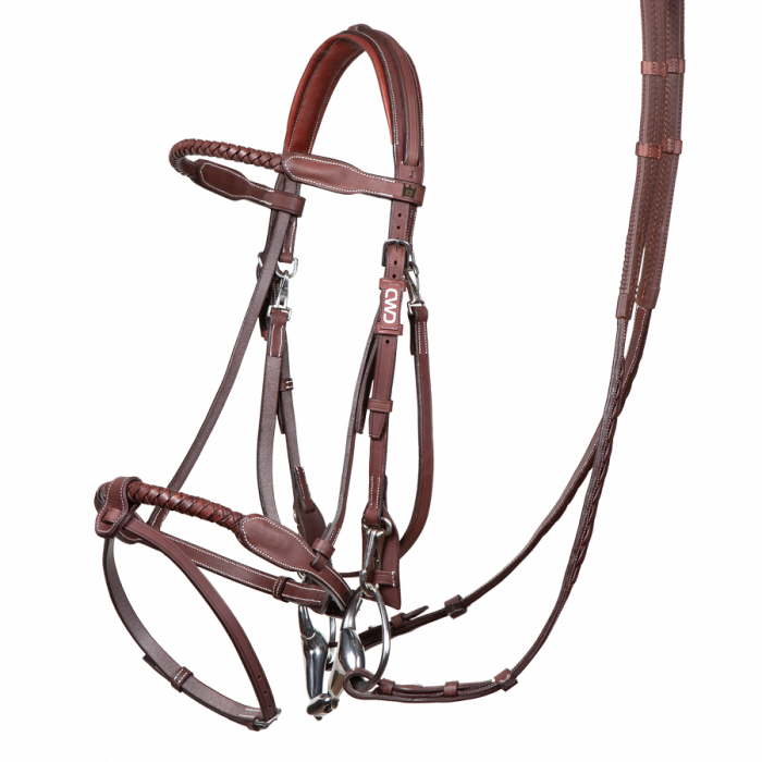 Kevin Staut bridle + reins. The stylish bridle.