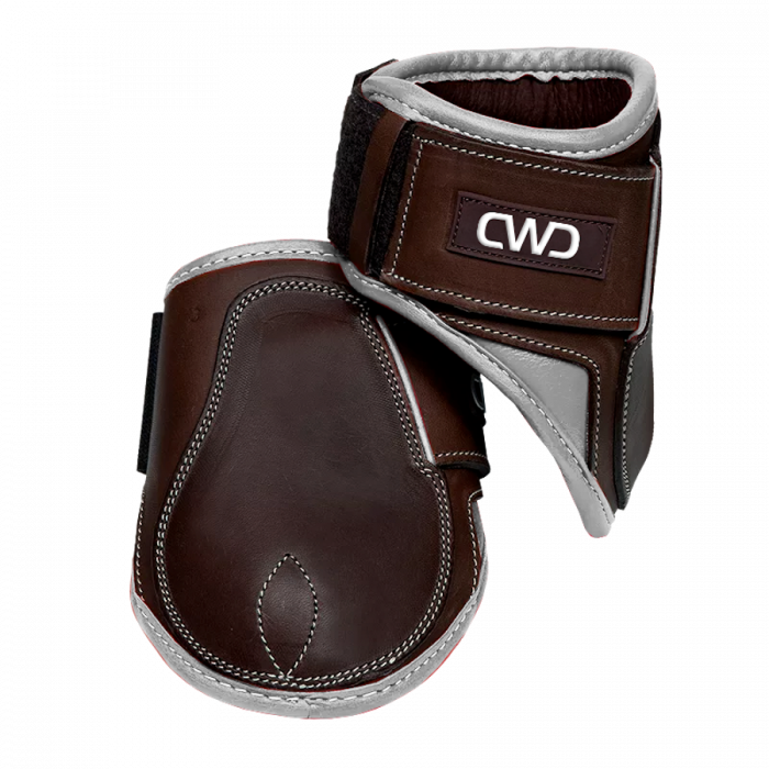 Sport Color velcro fetlock boots young horse with calfskin lining