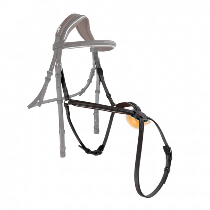 Sport Color padded raised figure 8 noseband