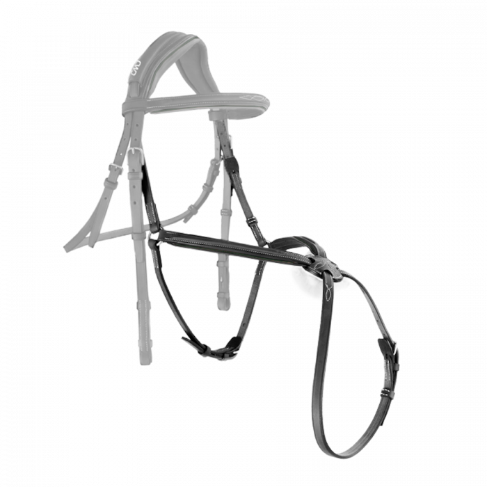 Sport Color padded raised figure 8 noseband