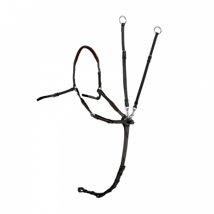 Sport Color raised adjustable bridge breastplate