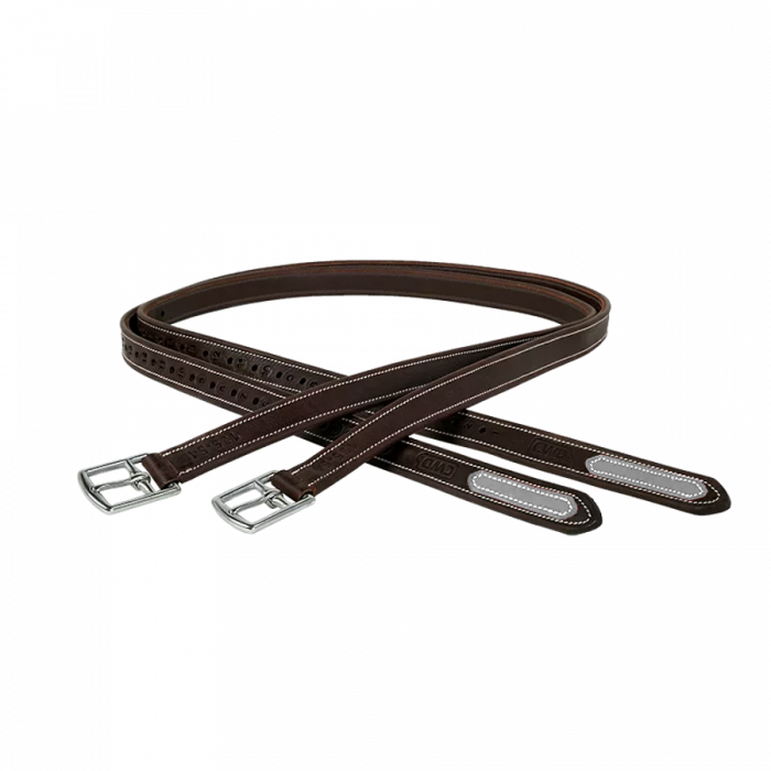 Sport Color nylon lined stirrup leathers