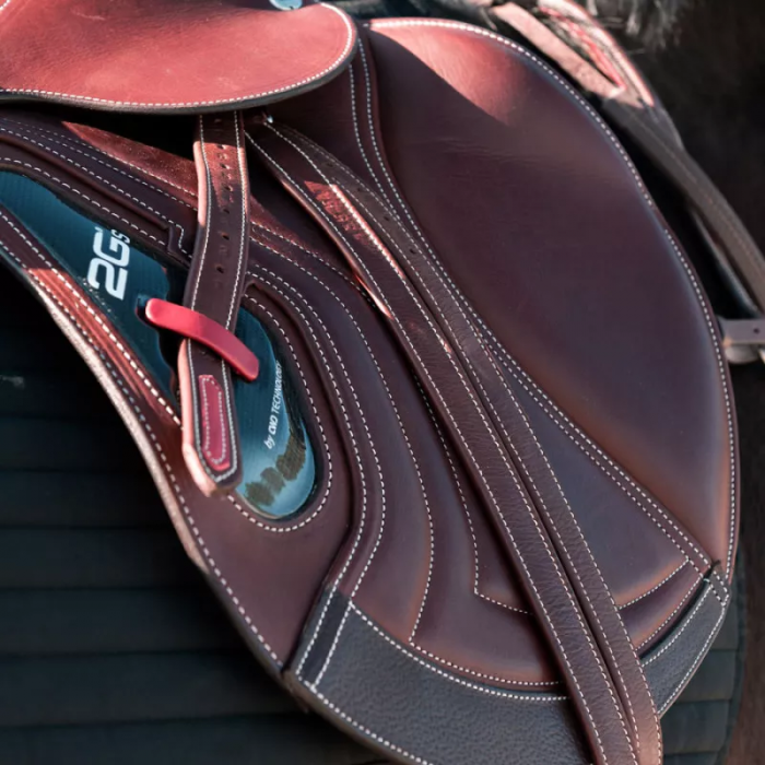 Sport Color nylon lined stirrup leathers