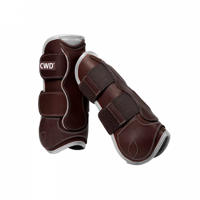 Sport Color velcro calfskin tendon boots