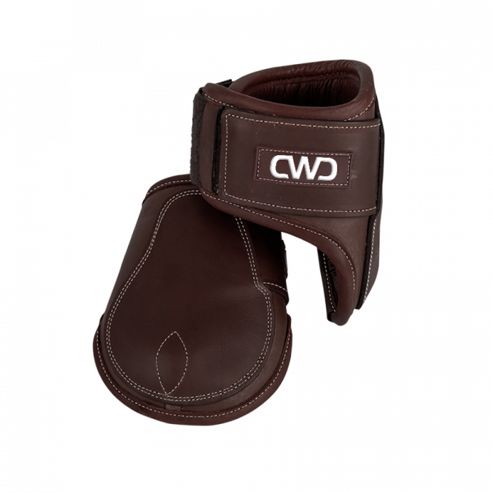 Velcro fetlock boots young horse with calfskin lining Mademoiselle