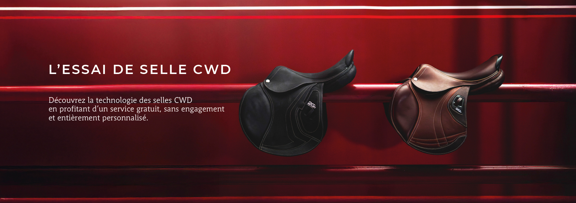 Essayer une selle, Un service entièrement personnalisé chez CWD Sellier.
